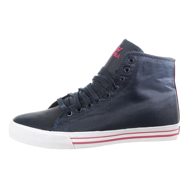 Supra THUNDER HIGH Sneaker High Damen Navy Deutsch FZMWO7348